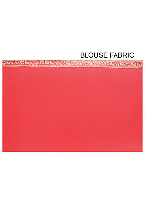 Banarasi Pure Georgette Saree in Red