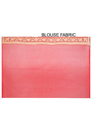 Banarasi Pure Georgette Saree in Red