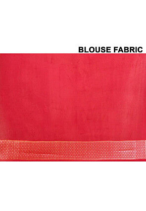 Banarasi Pure Georgette Saree in Red