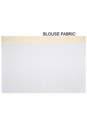 Banarasi Pure Georgette Saree in White