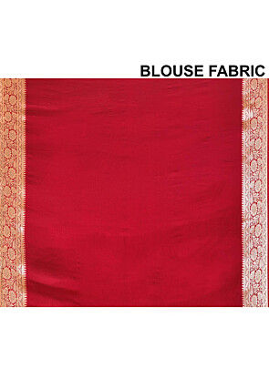 Banarasi Pure Georgette Silk Saree in Green