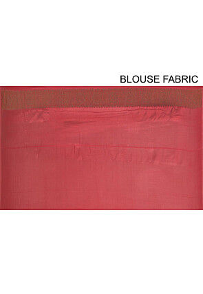 Banarasi Pure Georgette Silk Saree in Maroon