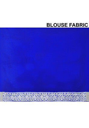 Banarasi Pure Georgette Silk Saree in Sky Blue