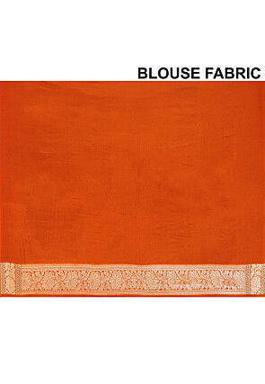 Banarasi Pure Georgette Silk Saree in Sky Blue