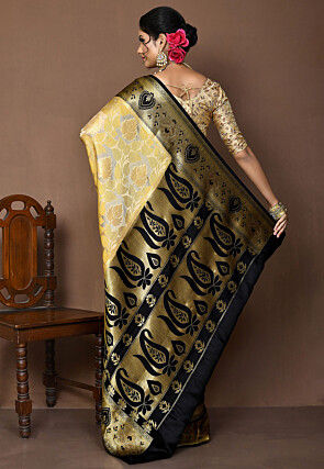 Banarasi Pure Silk Saree in Beige