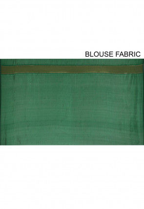 Banarasi Silk Saree in Light teal green