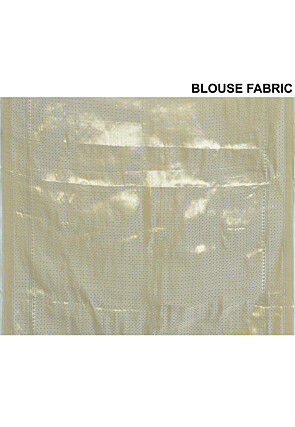 Banarasi Pure Silk Saree in Off White