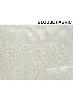 Banarasi Pure Silk Saree in Off White