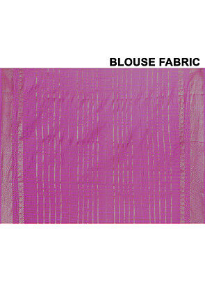 Banarasi Pure Tissue Cotton Saree in Orange