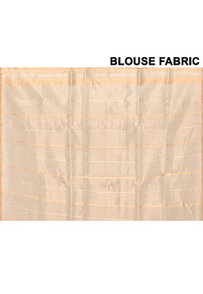 Banarasi Pure Tissue Silk Handloom Saree in Golden