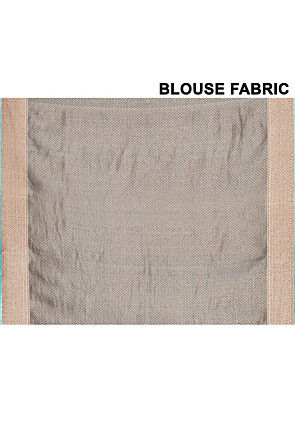 Banarasi Pure Tussar Silk Saree in Teal Blue