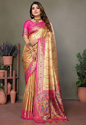 Banarasi Saree in Beige