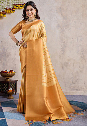 Banarasi Saree in Beige