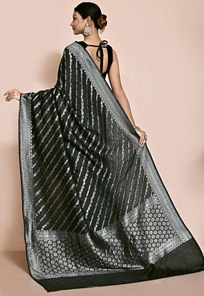 Banarasi Saree in Black