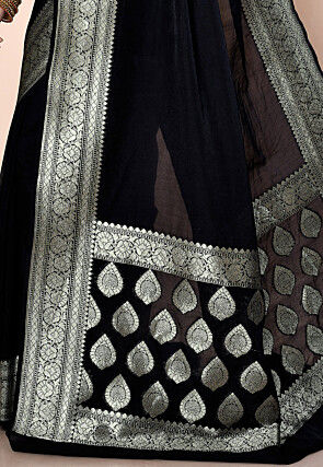Banarasi Saree in Black