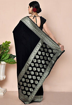 Banarasi Saree in Black