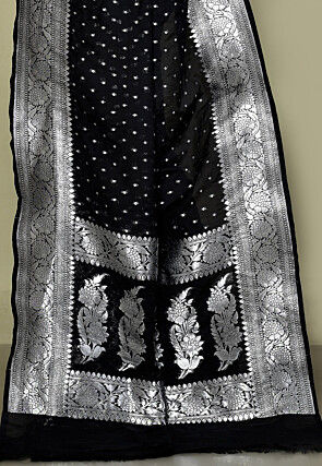 Banarasi Saree in Black