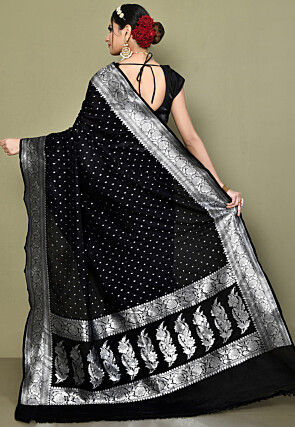 Banarasi Saree in Black