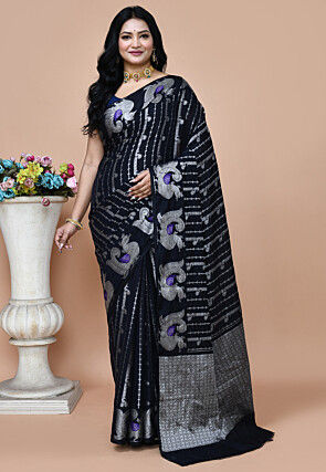 Banarasi Saree in Black