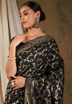 Banarasi Saree in Black