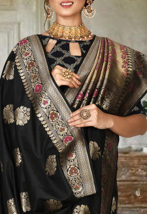 Banarasi Saree in Black