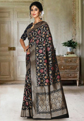 Banarasi Saree in Black