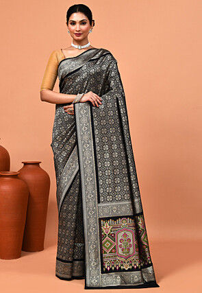 Banarasi Saree in Black