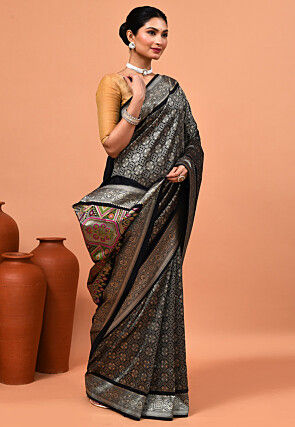 Banarasi Saree in Black