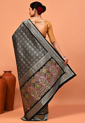 Banarasi Saree in Black