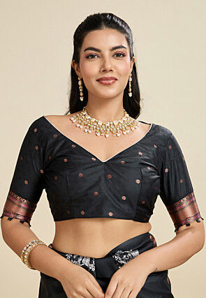 Banarasi Saree in Black