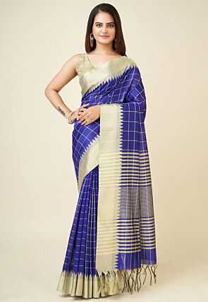Banarasi Saree in Blue