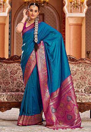 Banarasi Saree in Blue