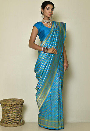 Banarasi Saree in Blue