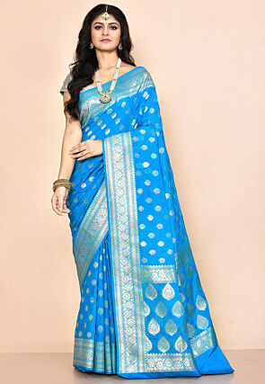 Banarasi Saree in Blue