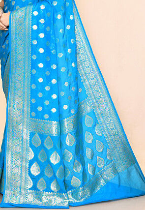 Banarasi Saree in Blue