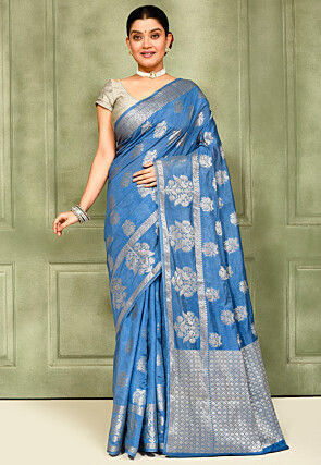Banarasi Saree in Blue