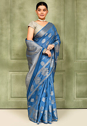 Banarasi Saree in Blue