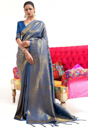 Banarasi Saree in Blue