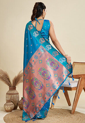 Banarasi Saree in Blue