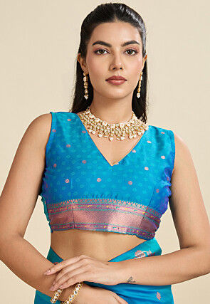 Banarasi Saree in Blue