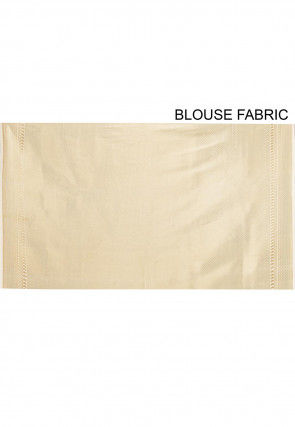 Banarasi Saree in Cream