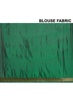 Banarasi Saree in Dark Green