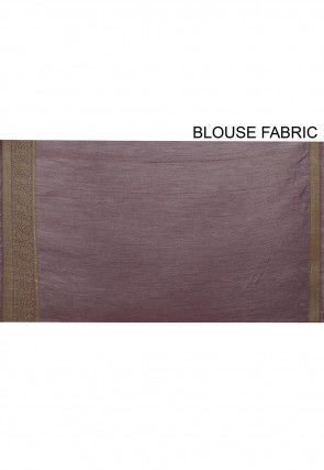 Banarasi Saree in Dusty Purple