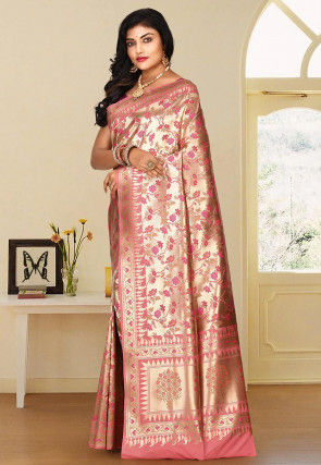 Banarasi Saree in Golden
