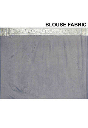 Banarasi Saree in Grey