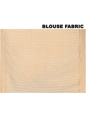 Banarasi Saree in Light Beige