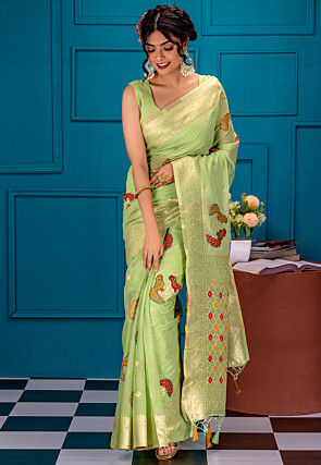 Banarasi Saree Buy Pure Indian Banarasi Silk Saree Online Utsav Fashion