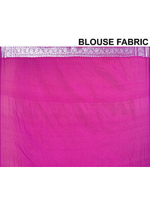 Banarasi Saree in Magenta