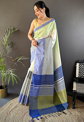 Banarasi Saree in Multicolor