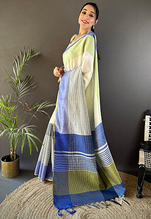 Banarasi Saree in Multicolor